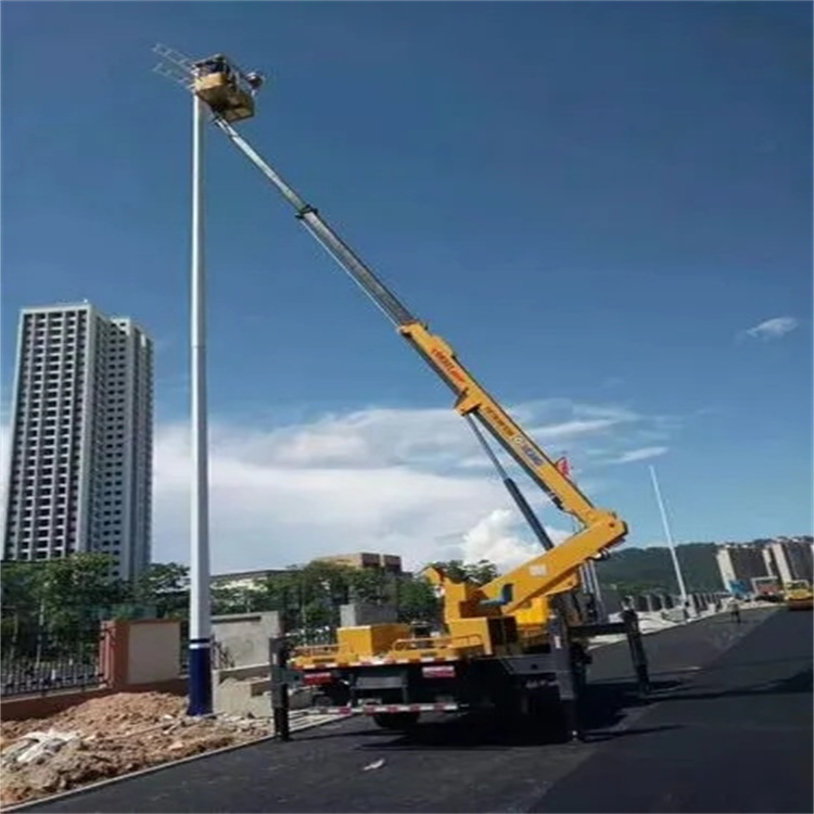 珠海维修路灯的曲臂升降车出租